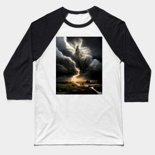 Storm Angel Baseball T-Shirt